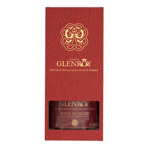 House of Glenroy 10-year-old Speyside Single Malt Scotch Whisky in Decorative Box 43% ABV.