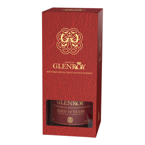 House of Glenroy 12-year-old Speyside Single Malt Scotch Whisky in Decorative Box 43% ABV